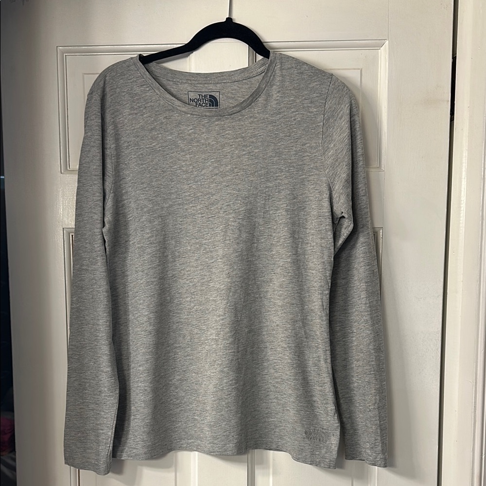 The North Face Gray Long Sleeve Shirt